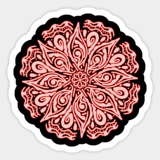 Elegant Mandala Art Sticker